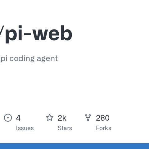 GitHub - agegr/pi-web: Web UI for the pi coding agent