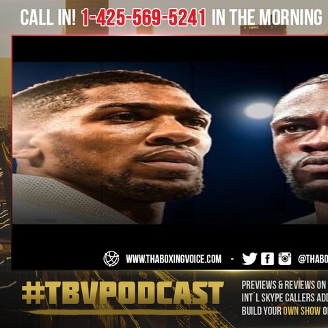 ☎️Anthony Joshua Wants 70% Split vs DEONTAY WILDER “I Don’t Understand Why it Should Be 50/50”😱❓