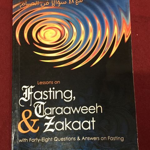 Lessons on Fasting Taraweeh and Zakaat