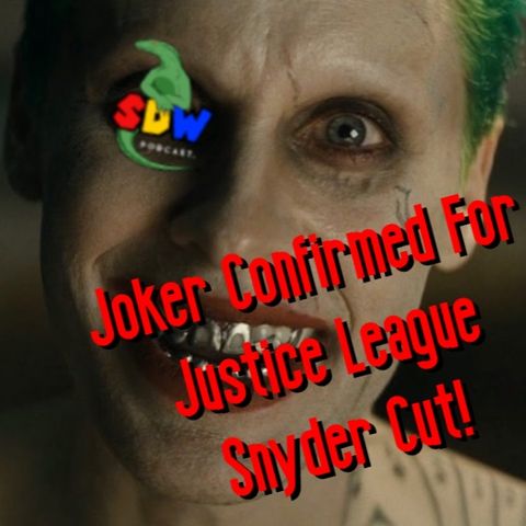 Joker Confirmed For Justice League Snyder Cut!