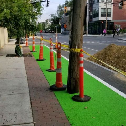 Why Is A Utility Pole Blocking A Somerville Bike Lane?