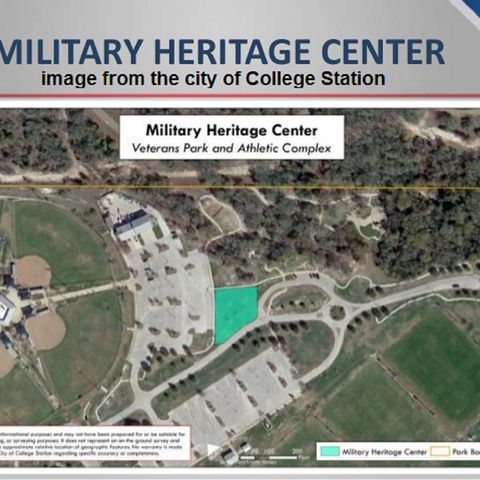 Update on developing a military heritage center at College Station's Veterans Park