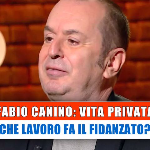 Fabio Canino, Vita Privata: Che Lavoro Fa Il Fidanzato!