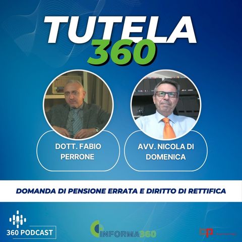 Domanda di pensione errata e diritto di rettifica