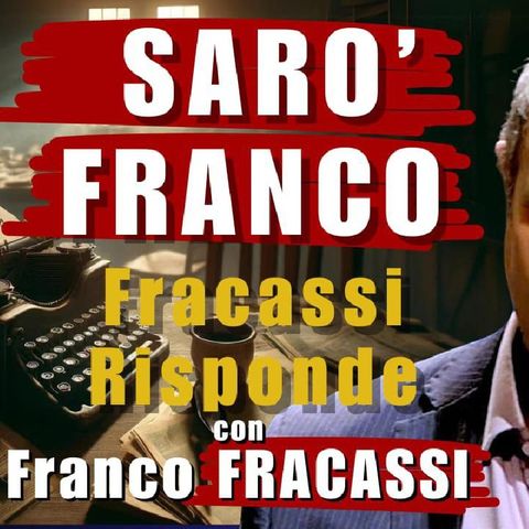 SARÒ FRANCO | Il Punt🔴 di Vista di Franco FRACASSI