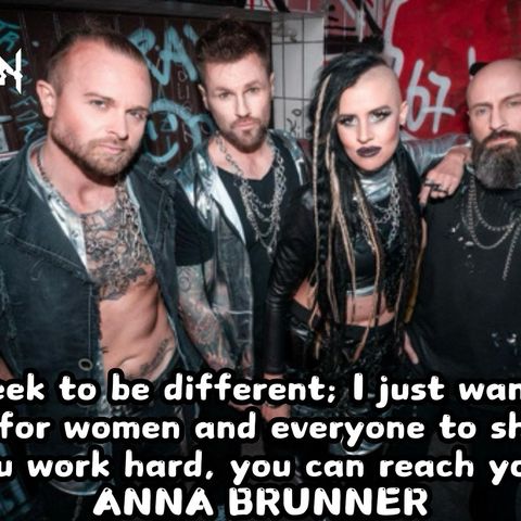 Rising from the Shadows: ANNA BRUNNER of LEAGUE OF DISTORTION On Music, Empowerment And Breaking Barriers