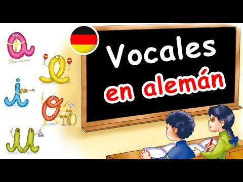 02. 🇩🇪  Las vocales ► en ALEMÁN 💛