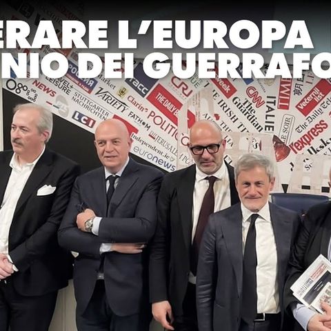 Liberare l'Europa dal dominio dei guerrafondai - Dietro il Sipario - Talk show
