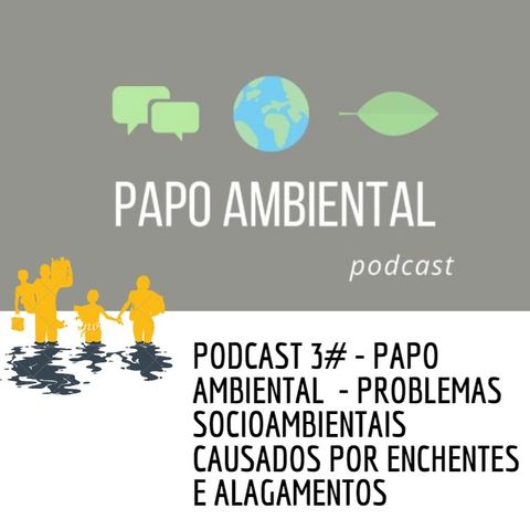 Podcast #3 - Problemas socioambientais causados por enchentes e alagamentos