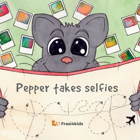 Pepper takes selfies
