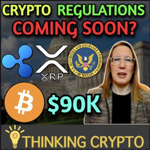 SEC Hester Pierce Crypto Regulations Update - Ripple XRP & Bitcoin $90K By End Of April?