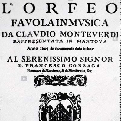 Parnaso Orfeo di Claudio Monteverdi