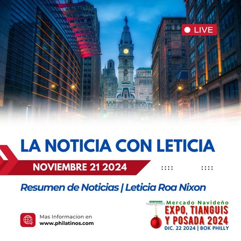 Resumen de Noticias Noviembre 21 2024 Leticia Roa Nixon