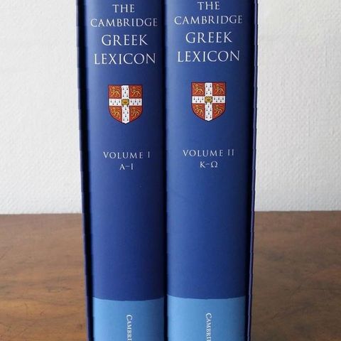 The Cambridge Greek Lexicon Üzerine