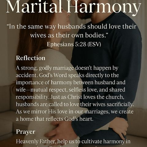 Harmony Between Husband and Wife
