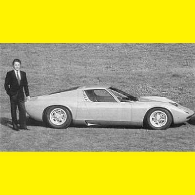 Creatore dell'auto più affascinante di sempre: Lamborghini Miura by Marcello Gandini