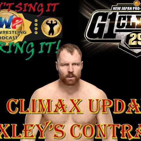G1 Climax Update - Jon Moxley's Contract