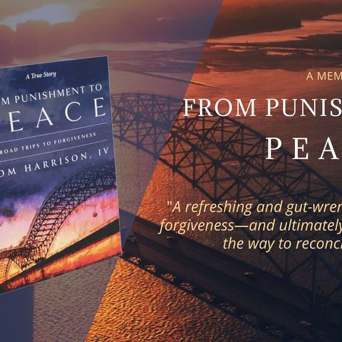 Memphis born/raised new author Tom Harrison is my special guest with  “From Punishment to Peace ” !