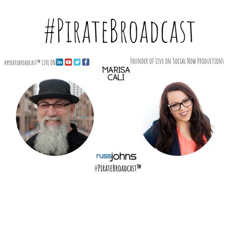 Catch Marisa Cali on the #PirateBroadcast™