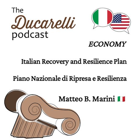 Italian Plan for Recovery and Resilience Piano Nazionale di Ripresa e Resilienza Matteo Marini AAA