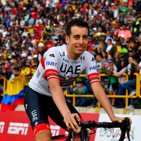 Fabio Aru: "La gamba in salita reagisce bene, importante farsi vedere lì davanti"