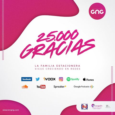 BUENA MUSICA para celebrar 25.000 SEGUIDORES en Redes Sociales