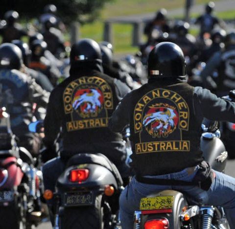 Comanchero bikie jailed for shooting at Hells Angels' House in Adelaide suburb of Ingle Farm