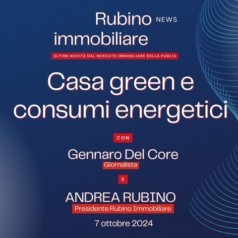 Casa green e consumi energetici