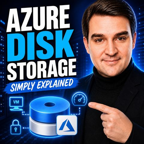 Azure Disk Storage - Simply Explained