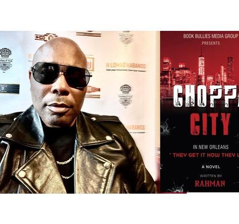 Author Rahman talks #ChoppaCity on #ConversationsLIVE