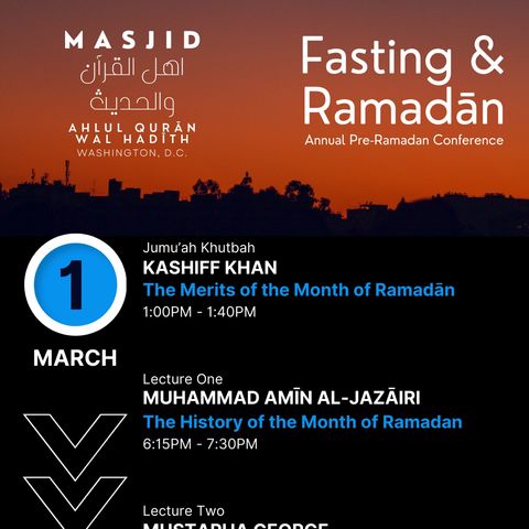 Episode 3 - Conference 2024: Fasting & Ramadān