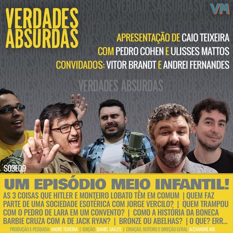 S03E09 - Com Vitor Brandt, Ulisses Mattos e Andrei Fernandes