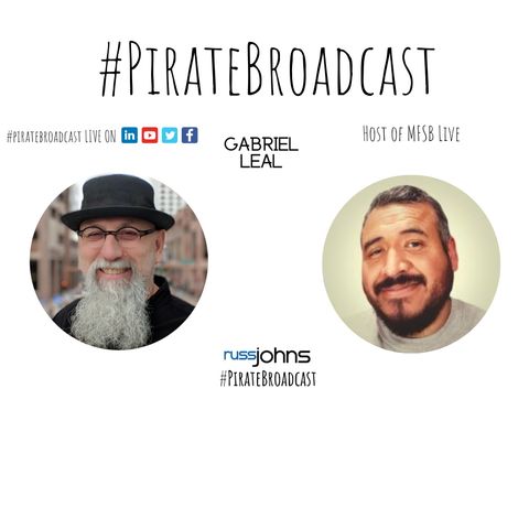 Catch Gabriel Leal on the PirateBroadcast