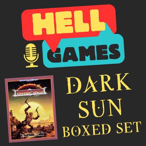 HELL GAMES - Dark Sun Boxed Set