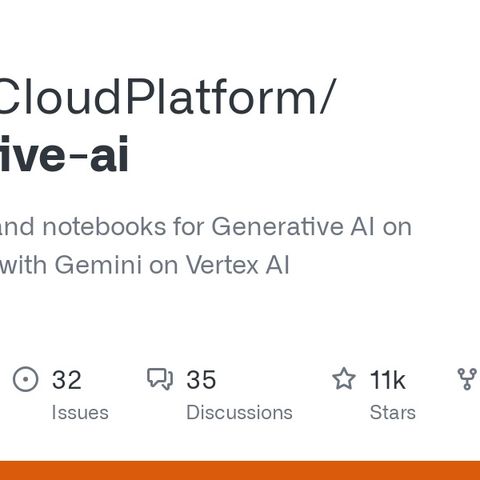 GitHub - GoogleCloudPlatform/generative-ai: Sample code and notebooks ...