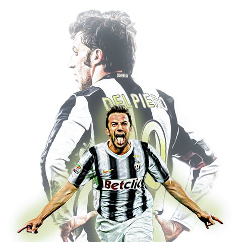 #27 Alessandro Del Piero, la linguaccia più famosa del calcio Italiano