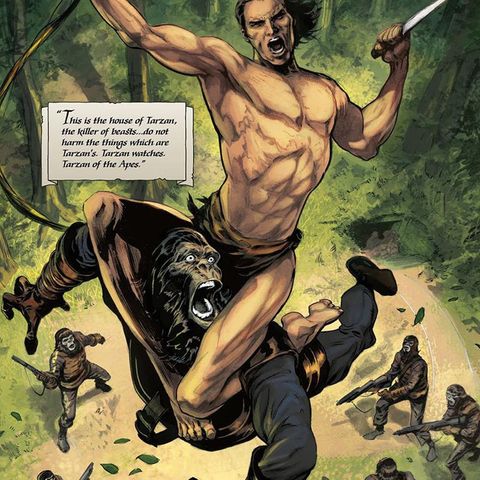 Source Material #125: Tarzan on the Planet of the Apes Comics (2016)