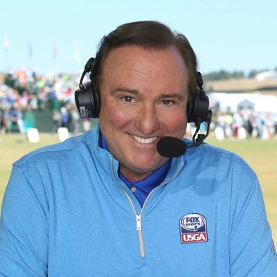 Fox Sports Broadcaster Tim Brando just off the golf course on Realignment