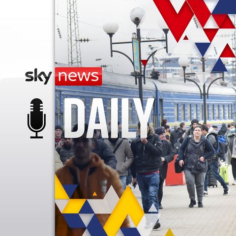 Ukraine: A Sky News team's 21 hour train journey across the country
