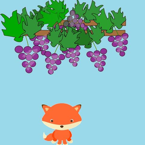 An Aesop’s Fable - Fox and the Grapes