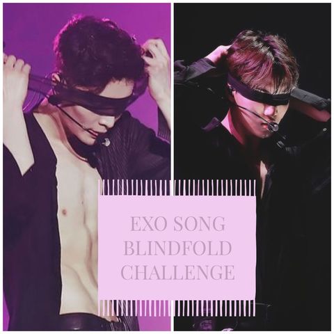 EXO Song Blindfold Challenge