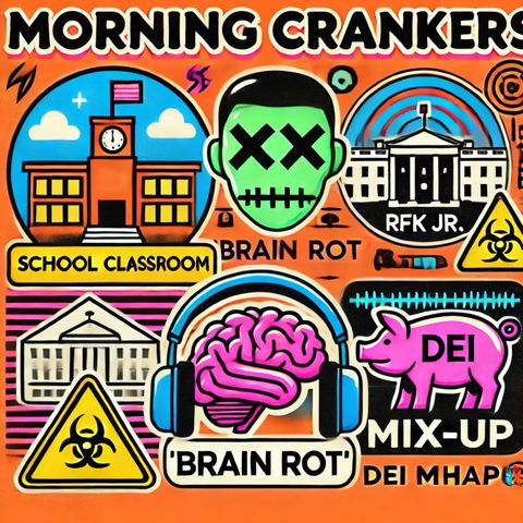 Brain Rot, Pork Bans & Pentagon Blunders – Morning Crankers Unfiltered!