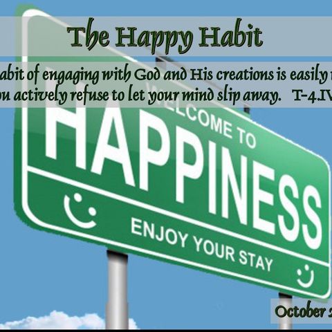 The Happy Habit - 10/23/16