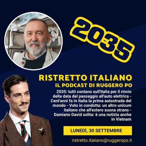 Ristretto Whatsapp - 30 settembre 2024