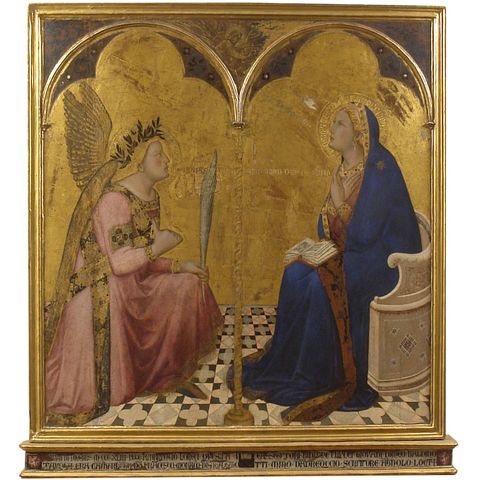 Tappa 2 Ambrogio Lorenzetti, Annunciazione