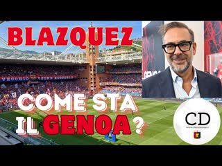 Il GENOA e la crisi! BLAZQUEZ parla ai tifosi. Il GRIFONE senza centrocampo titolare sfida l'ATALANTA