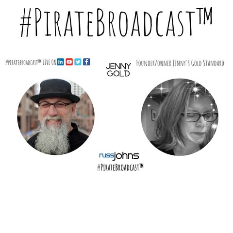 Catch Jenny Gold on the #PirateBroadcast™