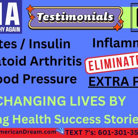 337 STOP Suffering With Health Issues & Feel GREAT Again! END YOUR High Blood Pressure, PAIN, Inflammation, Diabetes + Much More - JOIN US!