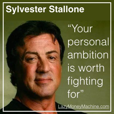 16: Your personal ambition is worth fighting for