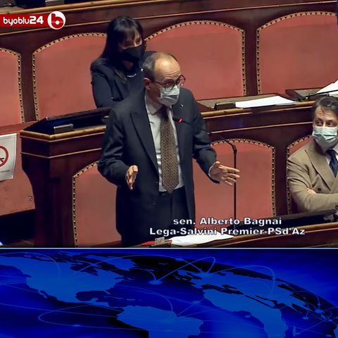 L’applauso in Senato a Bagnai. “Il merito di Byoblu: anticipare il dibattito di 10 anni”